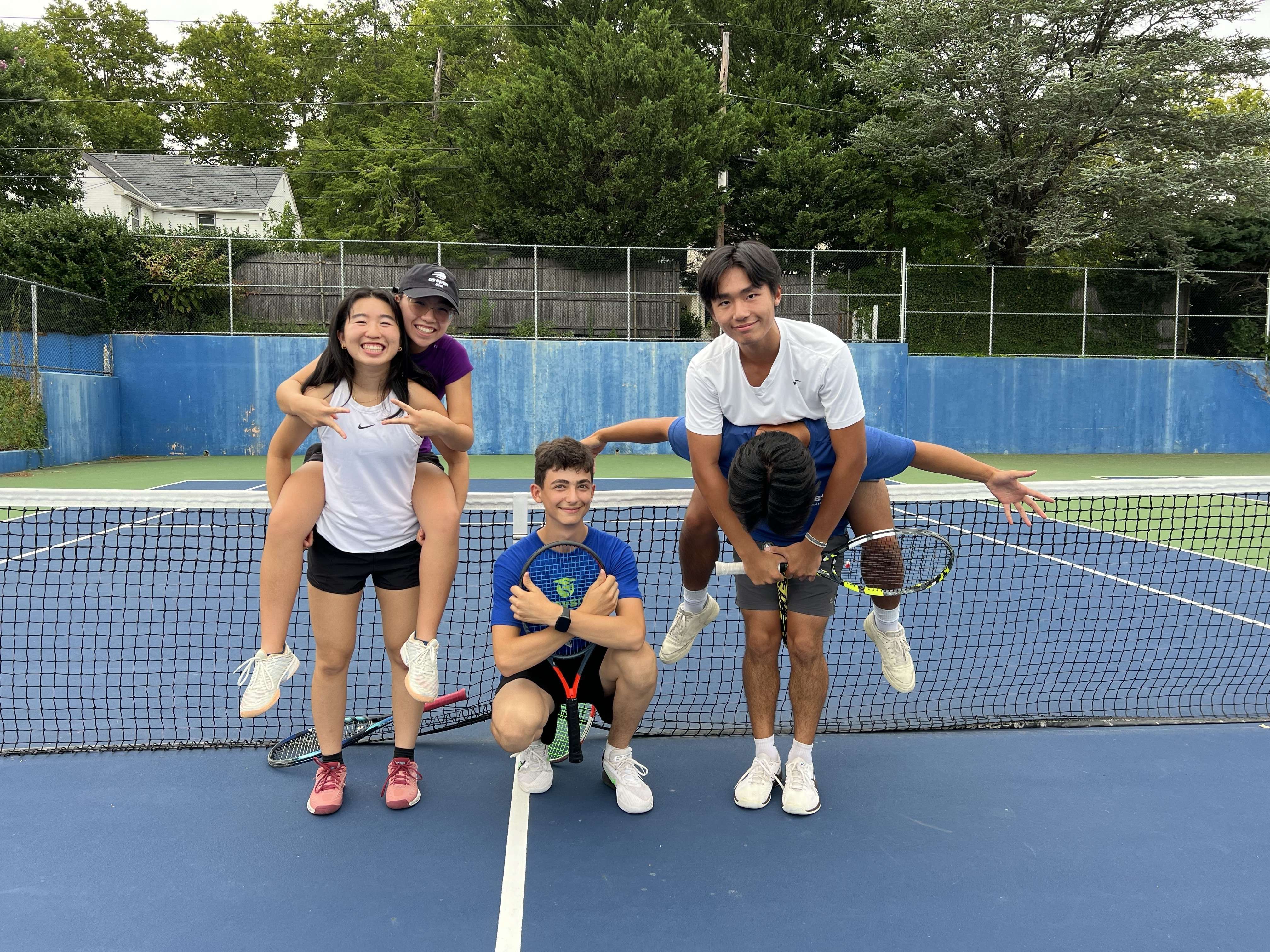 Coaches at Wilmington Charter School site